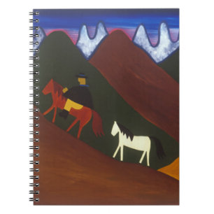 Caderno Espiral A lua e o puma que dizem adeus ao