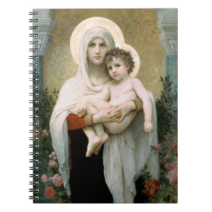 Caderno Espiral A Madonna dos Rosas