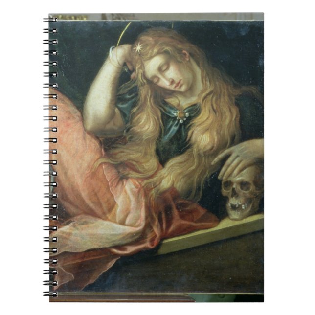 Caderno Espiral A Magdalene (óleo em canvas) (Frente)