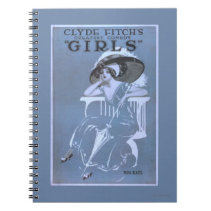 Caderno Espiral A maior comédia de Clyde Fitch, o teatro "Girls"