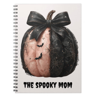 Caderno Espiral A Mãozinha Mama de Halloween Pumpkin