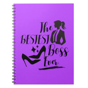 Caderno Espiral A melhor Lady Boss
