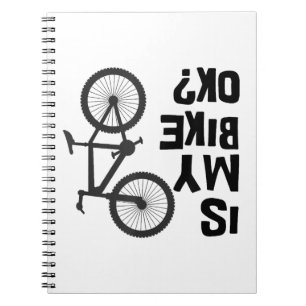 Caderno Espiral A Minha Bicicleta Está Engraçada?