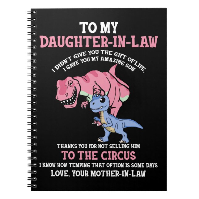 Caderno Espiral À Minha Filha de Direito (Frente)