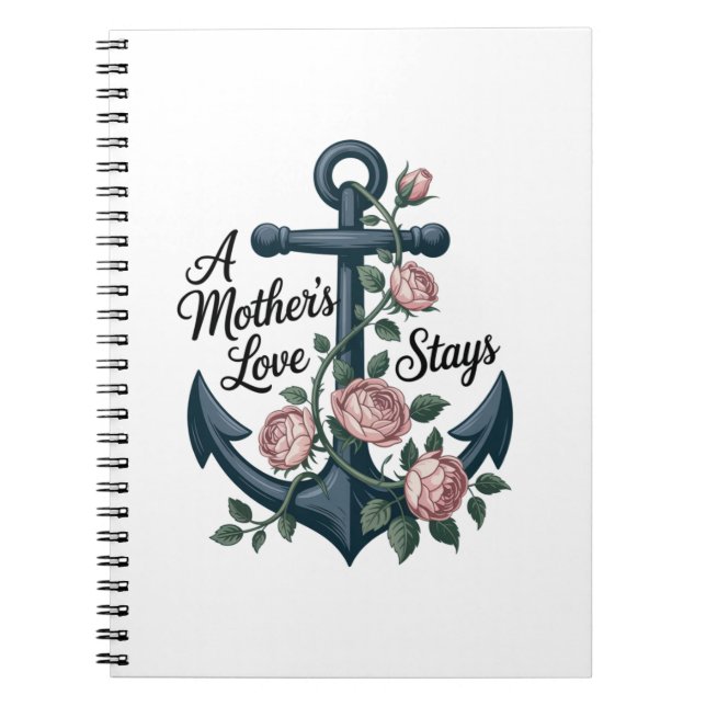 Caderno Espiral A Mother’s Love Stays (Frente)