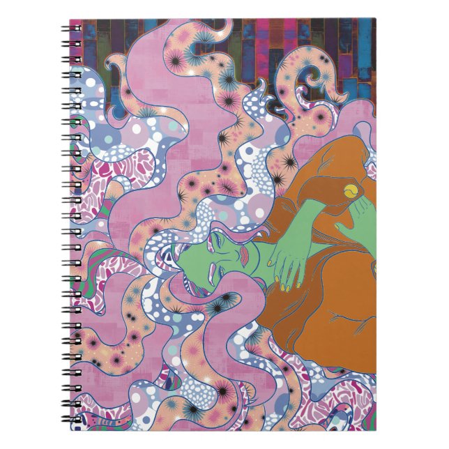 Caderno Espiral A Mulher Mística (Frente)