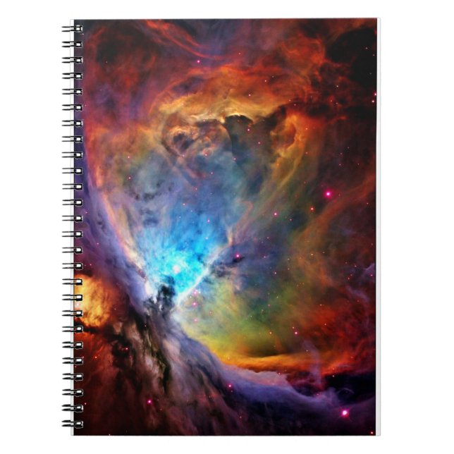 Caderno Espiral A nebulosa de Orion (Frente)