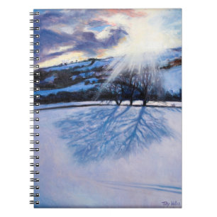 Caderno Espiral A neve sombreia 2009