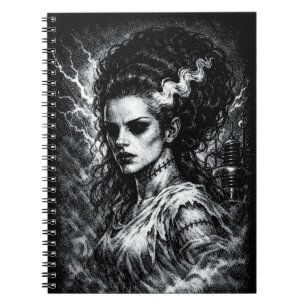Caderno Espiral A Noiva de Frankenstein — Ressuscitada por BurnsNo