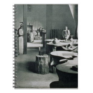 Caderno Espiral A oficina do metal, das oficinas do Bauh