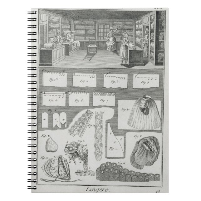 Caderno Espiral A oficina e o material de um fabricante da (Frente)