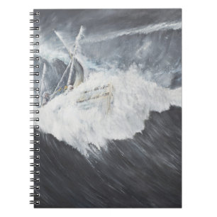 Caderno Espiral A onda gigantesca