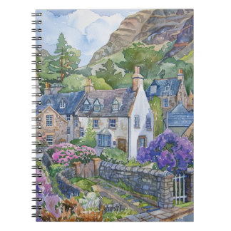 Caderno Espiral A Peaceful Scottish Village