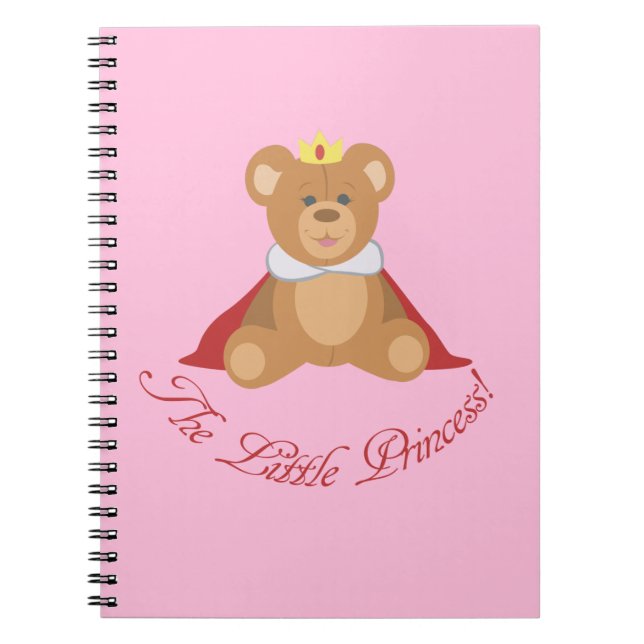 Caderno Espiral A Pequena Princesa (Frente)