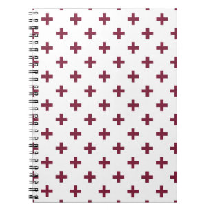 Caderno Espiral A poca de amora cruza a branco
