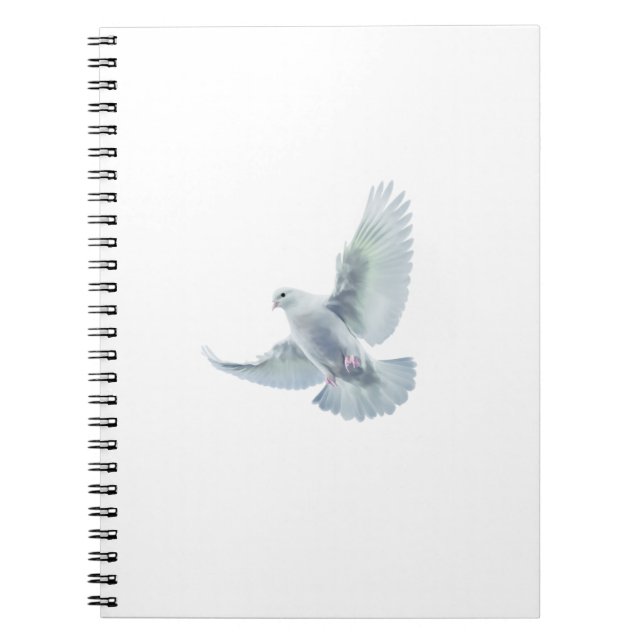 Caderno Espiral A Pomba da paz (Frente)