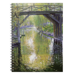 Caderno Espiral A ponte antiga (por Cara de Rosa)