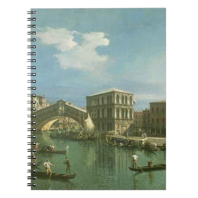 Caderno Espiral A ponte de Rialto, Veneza (Frente)