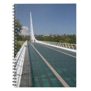Caderno Espiral A Ponte Relógio de Sol em Turtle Bay