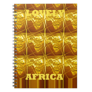 Caderno Espiral A Promessa Dourada da África