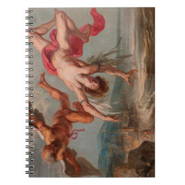 Caderno Espiral A queda de Ícaro (por Jacob Peter Gowy)