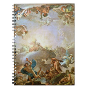 Caderno Espiral A queda do Giants que besieging Olympus, 1764 (oi