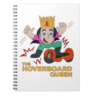 Caderno Espiral A Rainha do Hoverboard