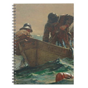 Caderno Espiral A rede dos arenques, 1885 (óleo em canvas)