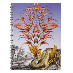 Caderno Espiral A respiração do dragão