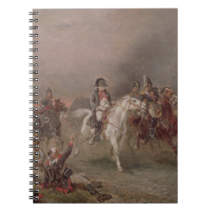 Caderno Espiral A retirada de Napoleon (óleo em canvas)