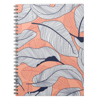 Caderno Espiral A Selva Deixa Um Padrão Tropical Inabalável