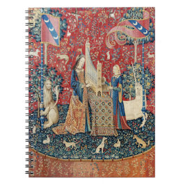 Caderno Espiral A Senhora e o Unicórnio, Audição