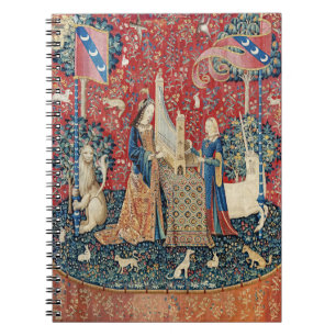 Caderno Espiral A Senhora e o Unicórnio, Audição