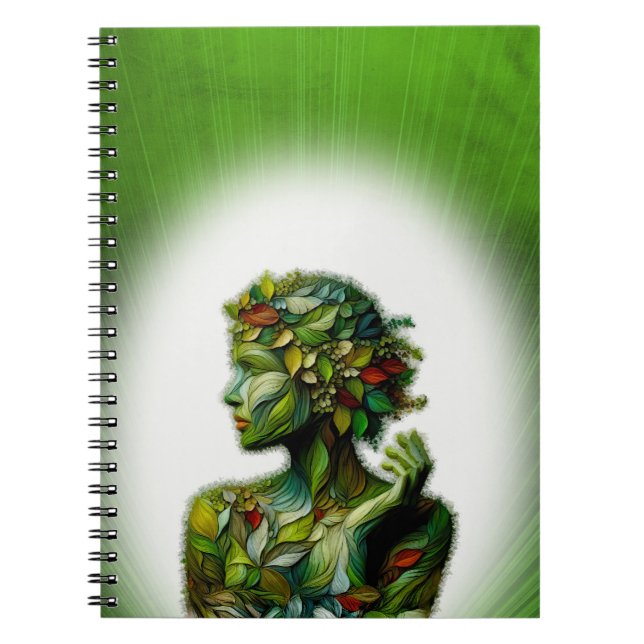 Caderno Espiral A Senhora Verde (Frente)