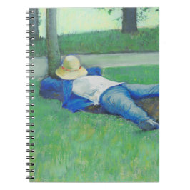Caderno Espiral A Sesta (por Gustave Caillebotte)