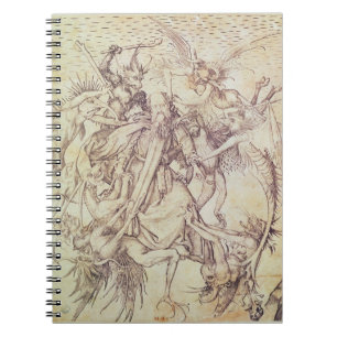 Caderno Espiral A tentação de St Anthony (gravura)