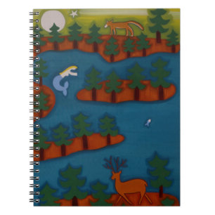 Caderno Espiral A terra de mil ilhas 2007
