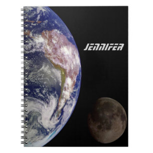 Caderno Espiral A Terra e a Lua