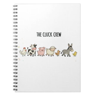 Caderno Espiral "A Turma do Cluck"
