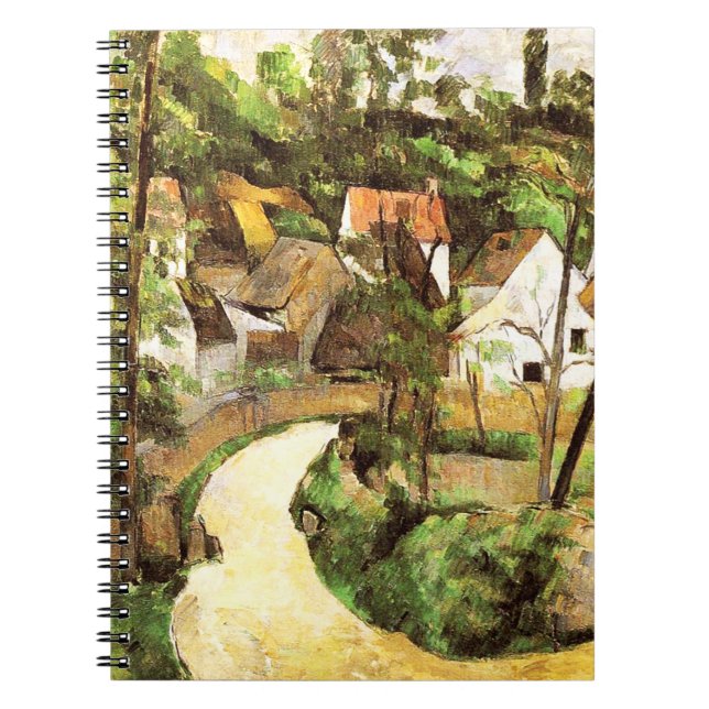 Caderno Espiral A Turn in the Road Paul Cezanne (Frente)