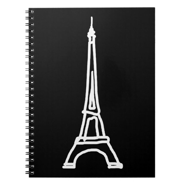 Caderno Espiral a turnê Eiffel (Frente)
