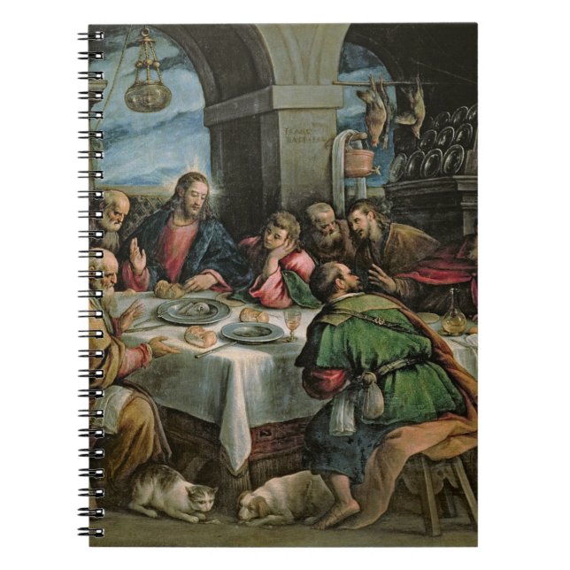 Caderno Espiral A última ceia 3 (Frente)