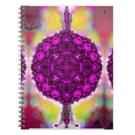 Caderno Espiral A vibração da luz