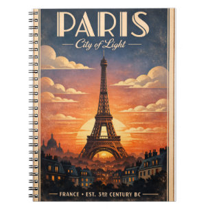 Caderno Espiral A vida em Paris