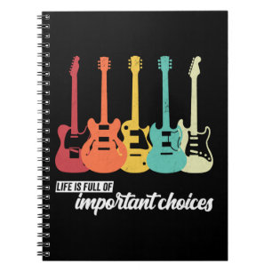 Caderno Espiral A Vintage Retro Life é Cheio de Opções Importantes
