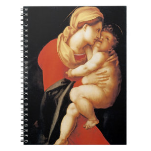 Caderno Espiral A Virgem e a Criança