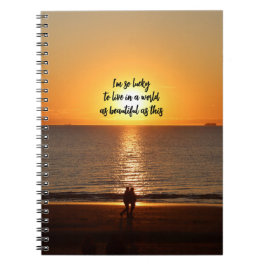 Caderno Espiral "A World as Beautiful as This"