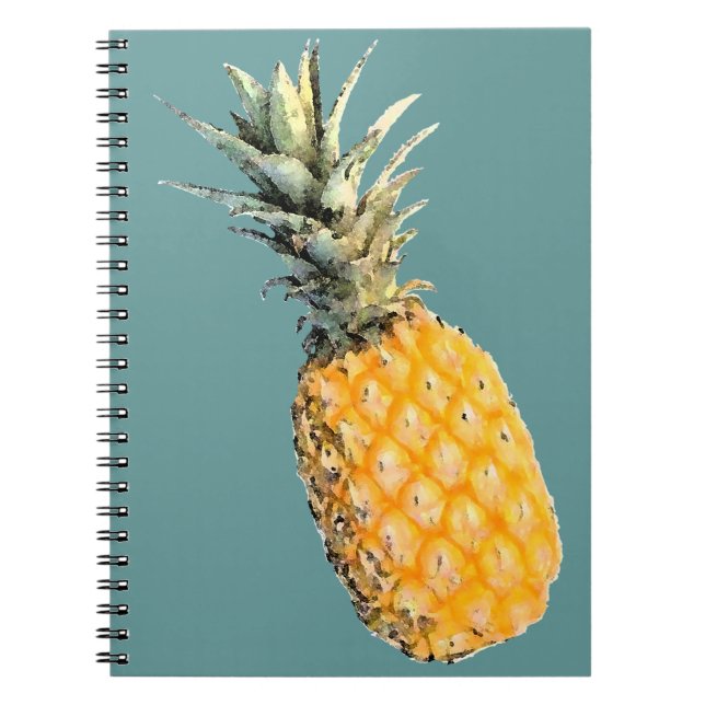 Caderno Espiral abacaxi (Frente)