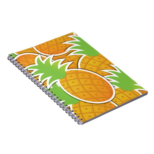 Caderno Espiral Abacaxi fungo (Lado Direito)