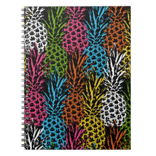 Caderno Espiral Abacaxi Selvagem e Doce